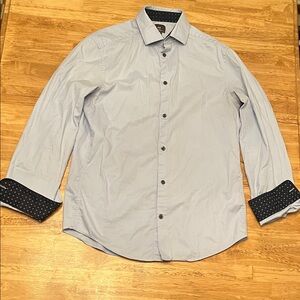H&M Light Blue Casual Button-Down Shirt